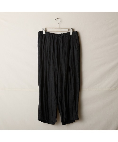 スズキタカユキ　パンツ cropped wide pants（その他パンツ）｜suzuki takayuki（スズキ