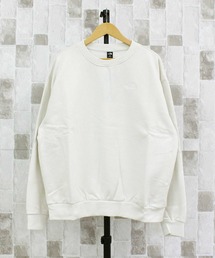 THE NORTH FACE（ザノースフェイス）の「エボリューション オーバーサイズ ワンポイント刺繍 クルーネック スウェット M EVOLUTION EMB OVERSIZED CREW（スウェット）」
