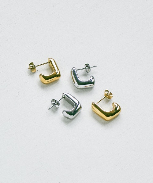 Erin & Emma(エリンアンドエマ)の「(Erin&Emma)PIERCE(ピアス(両耳用)・レディース・シルバー/ゴールド・ONE SIZE)」の4枚目の写真