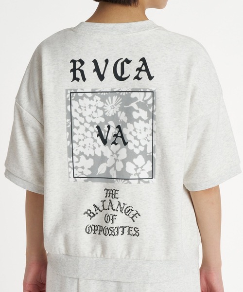 RVCA(ルーカ)の「RVCA ウィメンズ DAISY VA BOX SWEAT C トレーナー 【2026年春夏モデル】(スウェット・レディース・ホワイト系その他/ブラック/アイボリー・SMALL/MEDIUM/LARGE)」の3枚目の写真