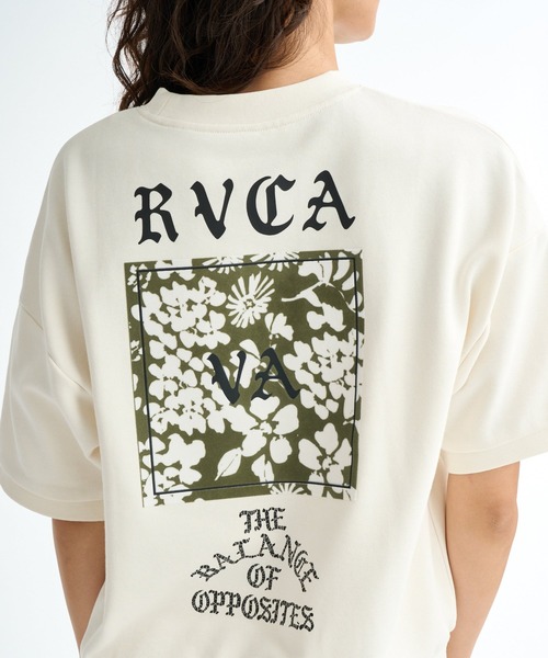 RVCA(ルーカ)の「RVCA ウィメンズ DAISY VA BOX SWEAT C トレーナー 【2026年春夏モデル】(スウェット・レディース・ホワイト系その他/ブラック/アイボリー・SMALL/MEDIUM/LARGE)」の2枚目の写真