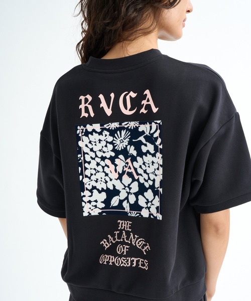 RVCA(ルーカ)の「RVCA ウィメンズ DAISY VA BOX SWEAT C トレーナー 【2026年春夏モデル】(スウェット・レディース・ホワイト系その他/ブラック/アイボリー・SMALL/MEDIUM/LARGE)」の1枚目の写真