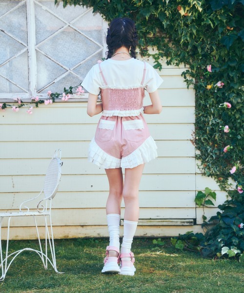 ReAmour(リアムール)の「ハートフリルビスチェ(その他トップス・レディース・ピンク/ブラック・FREE)」の16枚目の写真