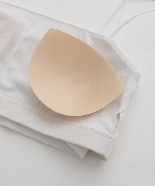 Whim Gazette（ウィムガゼット）の「【myporter】クロップドブラトップ（チューブトップ・レディース・ブラック/ホワイト・36/38）」の10枚目の写真