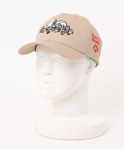 PEANUTS（ピーナッツ）の「【 PEANUTS 】 スヌーピー 刺繍キャップ　26S3（キャップ・レディース・ブラウン/ホワイト/ブラック・FREE）」の3枚目の写真