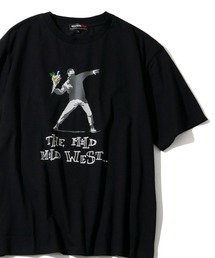 BRANDALISED | 【BRANDALISED/ブランダライズド】冷感スラブ天竺 アソート バンクシー アートワークデザイン ショートスリーブTシャツ(Tシャツ/カットソー)