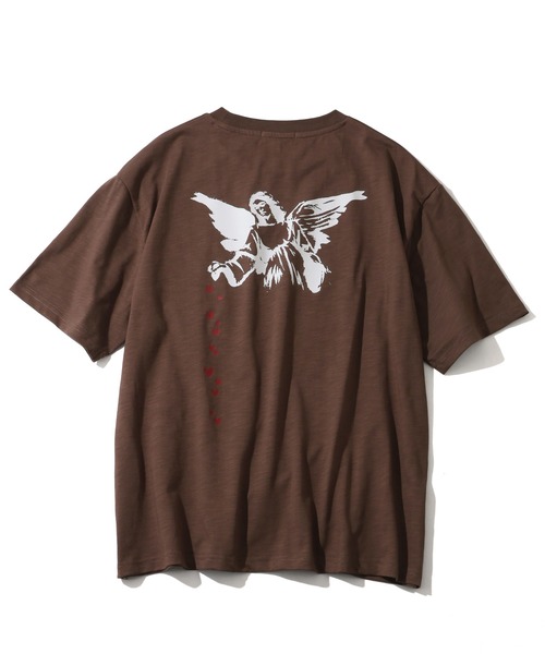 BRANDALISED(ブランダライズド)の「【BRANDALISED/ブランダライズド】冷感スラブ天竺 アソート バンクシー アートワークデザイン ショートスリーブTシャツ(Tシャツ/カットソー・メンズ・アイボリー系2/ブラウン系2/アイボリー系1/ブラック系1/ブラウン系1/ブラック系2・M/XL/L)」の14枚目の写真