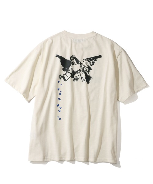 BRANDALISED(ブランダライズド)の「【BRANDALISED/ブランダライズド】冷感スラブ天竺 アソート バンクシー アートワークデザイン ショートスリーブTシャツ(Tシャツ/カットソー・メンズ・アイボリー系2/ブラウン系2/アイボリー系1/ブラック系1/ブラウン系1/ブラック系2・M/XL/L)」の18枚目の写真