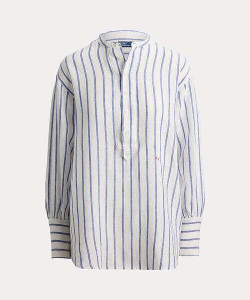ストライプド リネン シャツ（シャツ/ブラウス）｜POLO RALPH LAUREN