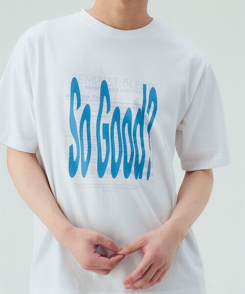 BEAMS HEART(ビームスハート)の「【7/24再値下げ】ウェーブフォント グラフィック Tシャツ(ユニセックス)(Tシャツ/カットソー・メンズ・ホワイト/ブラウン・SMALL/MEDIUM/LARGE)」の15枚目の写真
