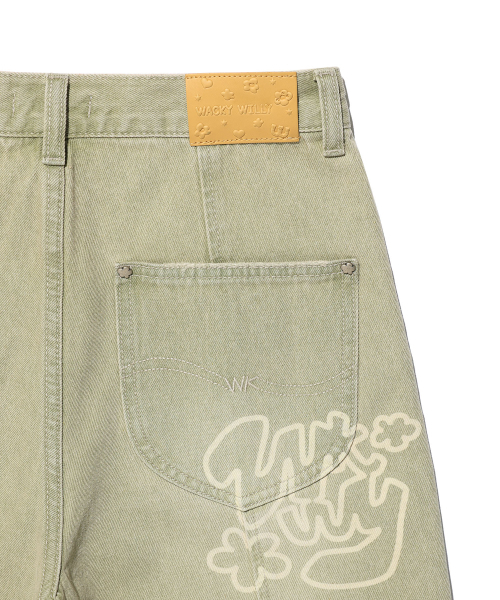Wacky WiLLy(ワッキーウィリー)の「ウィメンズバルーンフィットデニムパンツカーキ(デニムパンツ・レディース・その他・SMALL/MEDIUM)」の7枚目の写真