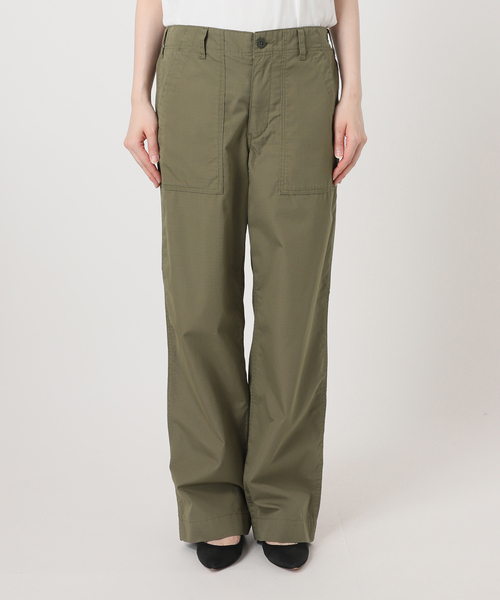 Spick & Span（スピックアンドスパン）の「リップルーズベイカーパンツ（カーゴパンツ・レディース・ホワイト/カーキ/ブラック・40/38/36）」の11枚目の写真