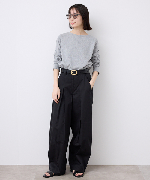 SLOBE IENA（スローブイエナ）の「L/UCCA/ルッカ フラットサンダル  LU-08D（サンダル・レディース・ブラック・39/38/37/36）」の16枚目の写真