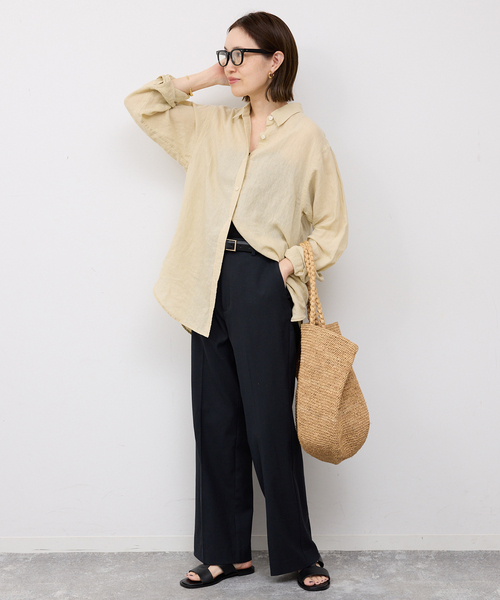 SLOBE IENA（スローブイエナ）の「L/UCCA/ルッカ フラットサンダル  LU-08D（サンダル・レディース・ブラック・39/38/37/36）」の18枚目の写真