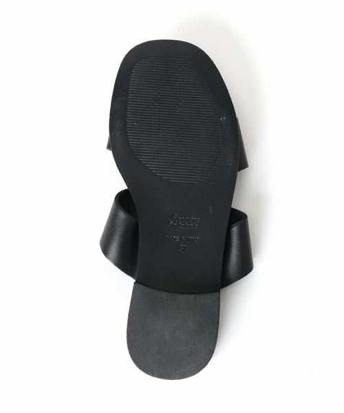 SLOBE IENA（スローブイエナ）の「L/UCCA/ルッカ フラットサンダル  LU-08D（サンダル・レディース・ブラック・39/38/37/36）」の8枚目の写真
