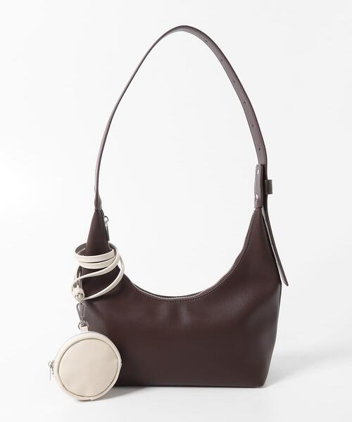 SENSE OF PLACE by URBAN RESEARCH（センスオブプレイスバイアーバンリサーチ）の「ラウンドポーチツキバッグ（ハンドバッグ・レディース・ライトベージュ・ONE）」の20枚目の写真