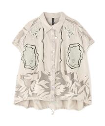 AULA AILA（アウラアイラ）の「AULA AILA/アウラアイラ/CUTWORK EMBROIDERED SHIRT（シャツ/ブラウス）」