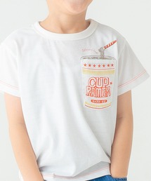 DILASH（ディラッシュ）の「【胸ポケット】カップラーメン半袖Tシャツ（Tシャツ/カットソー）」