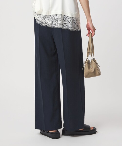 green label relaxing（グリーンレーベルリラクシング）の「【結論シリーズ】ドライクロス ニーハイワイド［size SHORT/TALLあり］（その他パンツ・レディース・ライトグレー/ブラウン/ネイビー/ブラック・38/36/34/SHORT/TALL/40）」の10枚目の写真