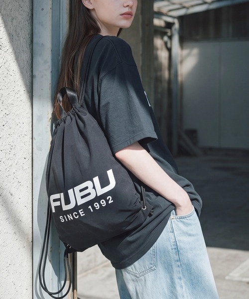 FUBU（ フブ）の「【FUBU/フブ】NAPSACK/ナップサック（バックパック/リュック・メンズ・ブラック/ホワイト・FREE）」の11枚目の写真