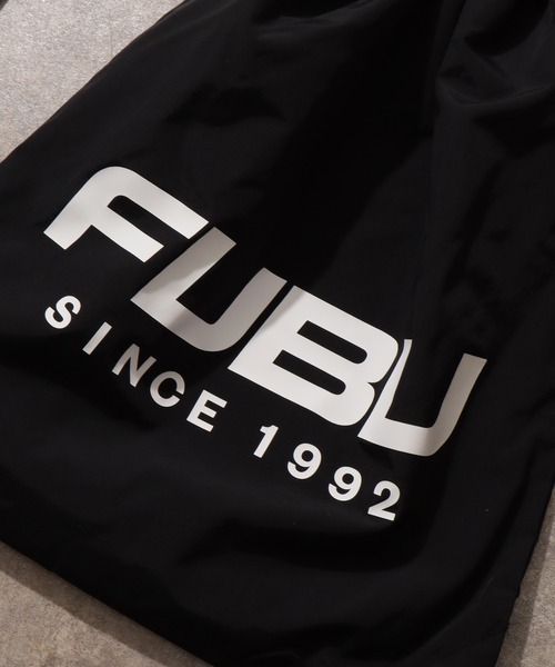 FUBU（ フブ）の「【FUBU/フブ】NAPSACK/ナップサック（バックパック/リュック・メンズ・ブラック/ホワイト・FREE）」の7枚目の写真