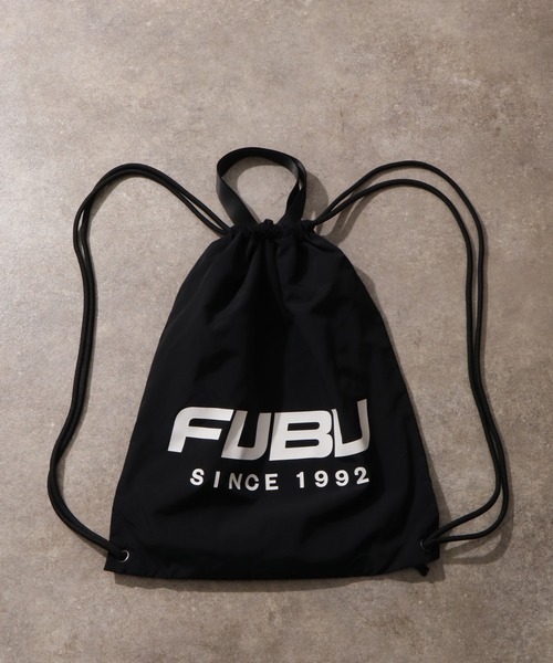 FUBU（ フブ）の「【FUBU/フブ】NAPSACK/ナップサック（バックパック/リュック・メンズ・ブラック/ホワイト・FREE）」の17枚目の写真