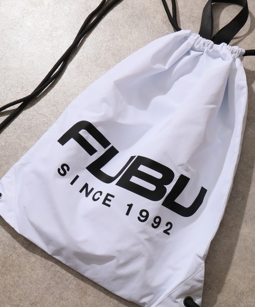 FUBU（ フブ）の「【FUBU/フブ】NAPSACK/ナップサック（バックパック/リュック・メンズ・ブラック/ホワイト・FREE）」の16枚目の写真
