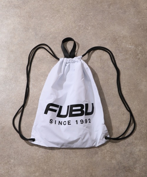 FUBU（ フブ）の「【FUBU/フブ】NAPSACK/ナップサック（バックパック/リュック・メンズ・ブラック/ホワイト・FREE）」の15枚目の写真