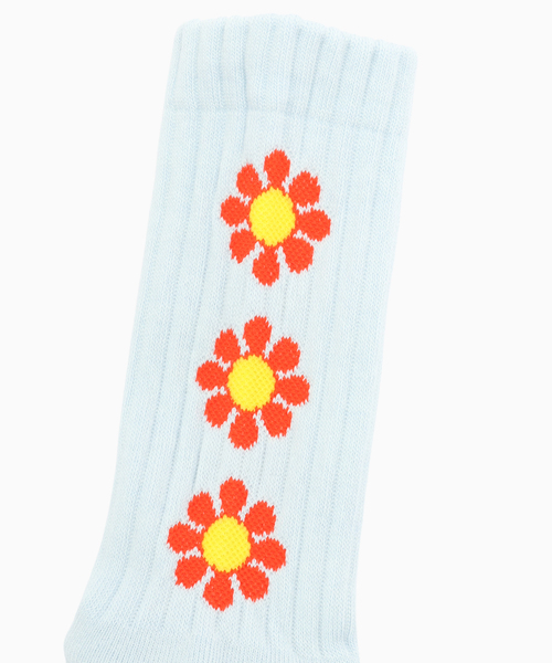 ROSTER SOX(ロスターソックス)の「ROSTER SOX / ロスターソックス PEACE(ソックス/靴下・メンズ・ピンク/ブルー/イエロー・MEDIUM/SMALL)」の4枚目の写真