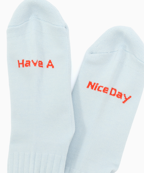 ROSTER SOX(ロスターソックス)の「ROSTER SOX / ロスターソックス PEACE(ソックス/靴下・メンズ・ピンク/ブルー/イエロー・MEDIUM/SMALL)」の7枚目の写真