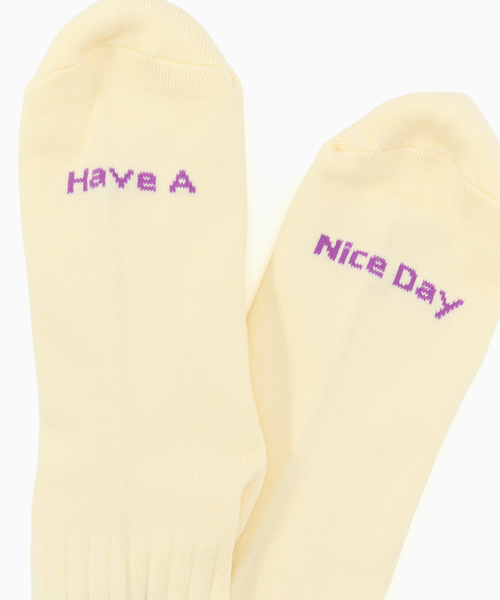 ROSTER SOX(ロスターソックス)の「ROSTER SOX / ロスターソックス PEACE(ソックス/靴下・メンズ・ピンク/ブルー/イエロー・MEDIUM/SMALL)」の9枚目の写真