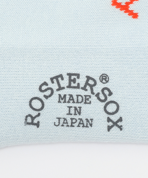 ROSTER SOX(ロスターソックス)の「ROSTER SOX / ロスターソックス PEACE(ソックス/靴下・メンズ・ピンク/ブルー/イエロー・MEDIUM/SMALL)」の10枚目の写真