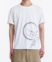 KICHUL（キチョル）の「Low Chain T-shirt (White)（Tシャツ/カットソー）」