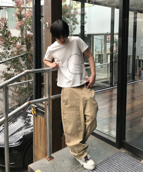 KICHUL(キチョル)の「Low Chain T-shirt (White)(Tシャツ/カットソー・レディース・その他・LARGE/MEDIUM/SMALL)」の5枚目の写真