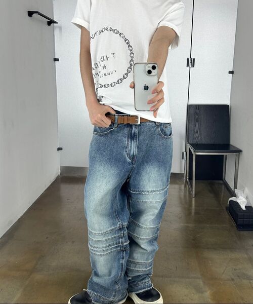 KICHUL(キチョル)の「Low Chain T-shirt (White)(Tシャツ/カットソー・レディース・その他・LARGE/MEDIUM/SMALL)」の12枚目の写真