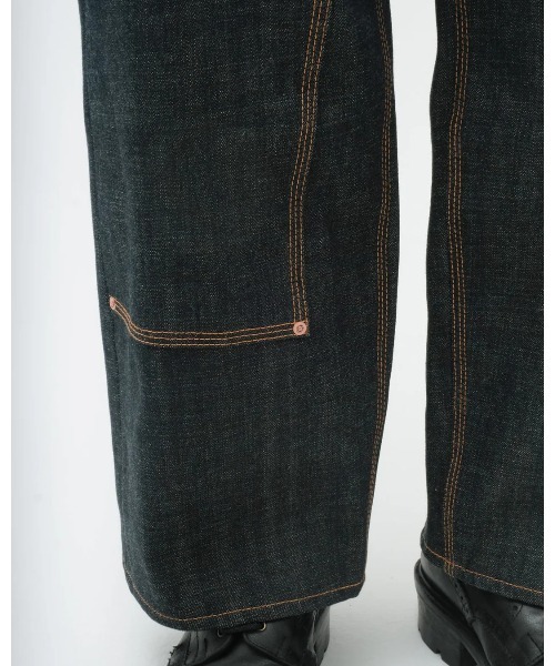 SUGARHILL(シュガーヒル)の「【SUGARHILL/シュガーヒル】CLASSIC DENIM PANTS DOUBLE KNEE / CLASS003(デニムパンツ・メンズ・インディゴブルー・34inch/32inch/30inch/28inch)」の5枚目の写真