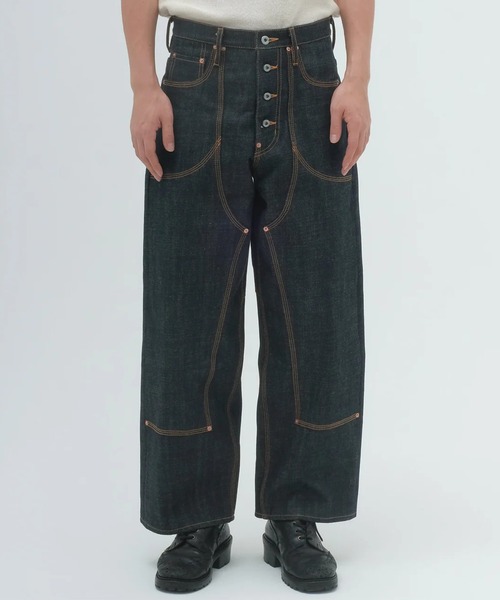 SUGARHILL(シュガーヒル)の「【SUGARHILL/シュガーヒル】CLASSIC DENIM PANTS DOUBLE KNEE / CLASS003(デニムパンツ・メンズ・インディゴブルー・34inch/32inch/30inch/28inch)」の7枚目の写真