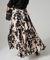 VERMEIL par iena | プリントマキシフレア(スカート)
