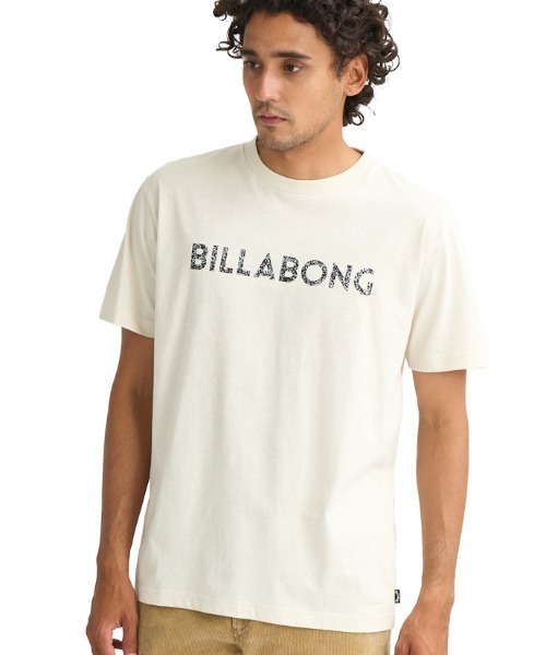 BILLABONG(ビラボン)の「ビラボン BILLABONG アウトドアカジュアル 半袖Tシャツ UNITY LOGO(Tシャツ/カットソー・メンズ・クリーム/ブラック・M/LL/L)」の2枚目の写真