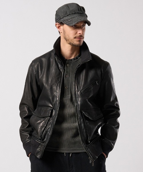 wjk(ダヴルジェイケイ)の「mko13618- jersey engineer cap ワークキャップ(8987 mj51j)(キャップ・メンズ・チャコール/ブラック・FREE)」の13枚目の写真
