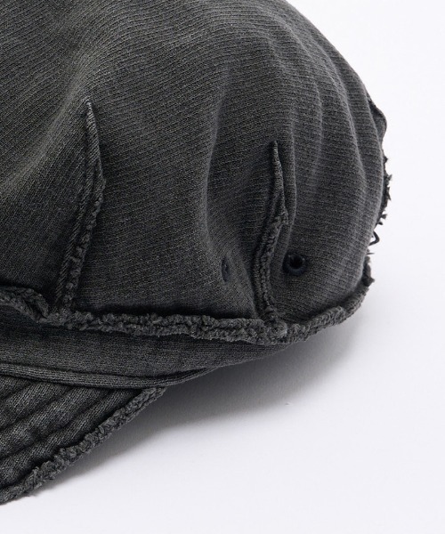 wjk(ダヴルジェイケイ)の「mko13618- jersey engineer cap ワークキャップ(8987 mj51j)(キャップ・メンズ・チャコール/ブラック・FREE)」の18枚目の写真