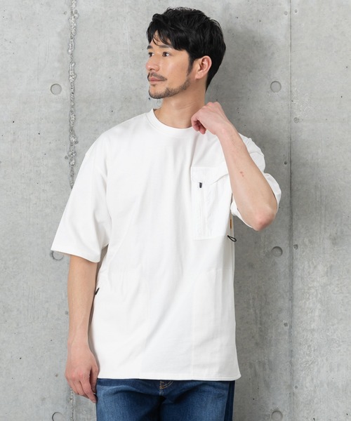 J.J camp(ジェイジェイキャンプ)の「兄弟・姉妹・親子で着られるTシャツ 半袖 Tシャツ ユニセックス 昊 sora(Tシャツ/カットソー・メンズ・ホワイト/カーキ/グレー・XL/S/L/M/2XL)」の1枚目の写真