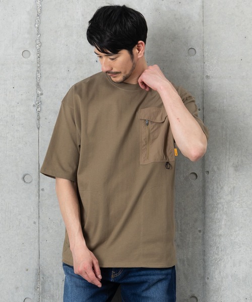 J.J camp(ジェイジェイキャンプ)の「兄弟・姉妹・親子で着られるTシャツ 半袖 Tシャツ ユニセックス 昊 sora(Tシャツ/カットソー・メンズ・ホワイト/カーキ/グレー・XL/S/L/M/2XL)」の3枚目の写真