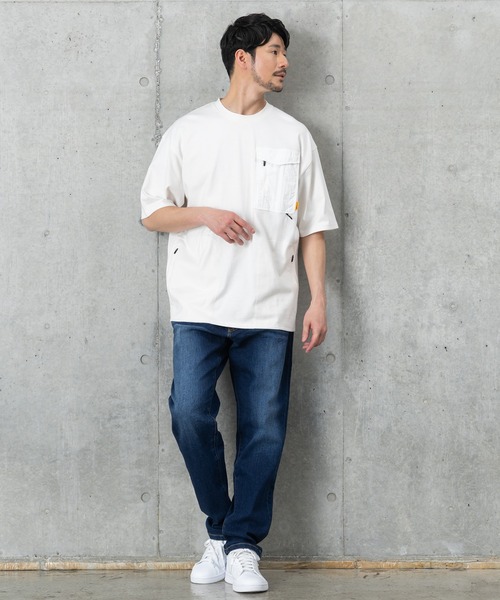J.J camp(ジェイジェイキャンプ)の「兄弟・姉妹・親子で着られるTシャツ 半袖 Tシャツ ユニセックス 昊 sora(Tシャツ/カットソー・メンズ・ホワイト/カーキ/グレー・XL/S/L/M/2XL)」の4枚目の写真