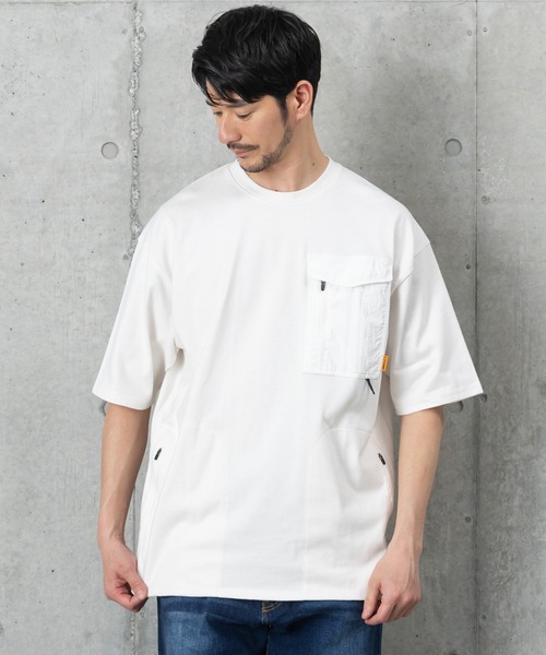J.J camp(ジェイジェイキャンプ)の「兄弟・姉妹・親子で着られるTシャツ 半袖 Tシャツ ユニセックス 昊 sora(Tシャツ/カットソー・メンズ・ホワイト/カーキ/グレー・XL/S/L/M/2XL)」の5枚目の写真