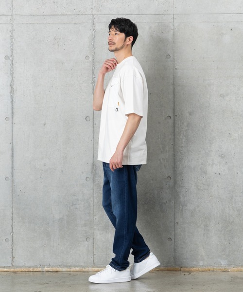 J.J camp(ジェイジェイキャンプ)の「兄弟・姉妹・親子で着られるTシャツ 半袖 Tシャツ ユニセックス 昊 sora(Tシャツ/カットソー・メンズ・ホワイト/カーキ/グレー・XL/S/L/M/2XL)」の7枚目の写真