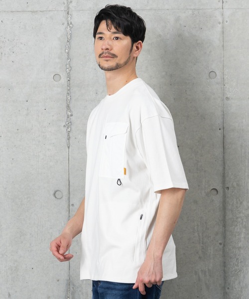 J.J camp(ジェイジェイキャンプ)の「兄弟・姉妹・親子で着られるTシャツ 半袖 Tシャツ ユニセックス 昊 sora(Tシャツ/カットソー・メンズ・ホワイト/カーキ/グレー・XL/S/L/M/2XL)」の8枚目の写真