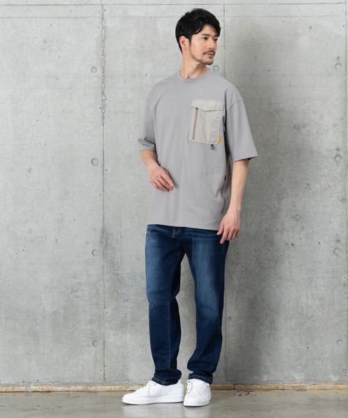 J.J camp(ジェイジェイキャンプ)の「兄弟・姉妹・親子で着られるTシャツ 半袖 Tシャツ ユニセックス 昊 sora(Tシャツ/カットソー・メンズ・ホワイト/カーキ/グレー・XL/S/L/M/2XL)」の18枚目の写真