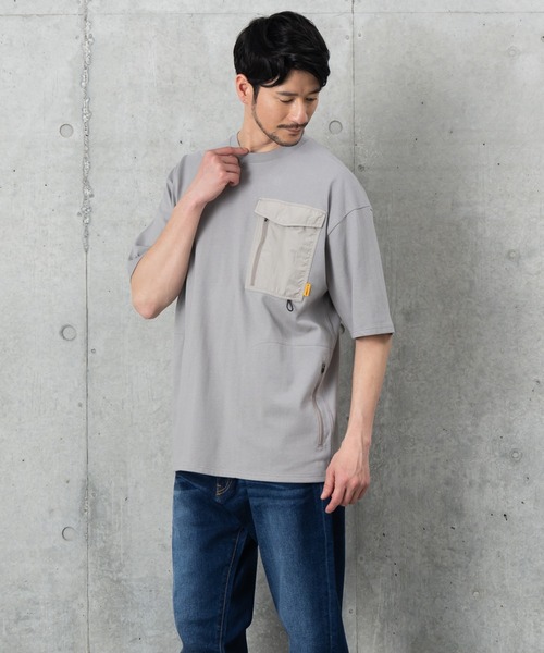 J.J camp(ジェイジェイキャンプ)の「兄弟・姉妹・親子で着られるTシャツ 半袖 Tシャツ ユニセックス 昊 sora(Tシャツ/カットソー・メンズ・ホワイト/カーキ/グレー・XL/S/L/M/2XL)」の20枚目の写真