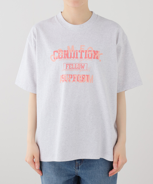 JOURNAL STANDARD LUXE（ジャーナルスタンダード　ラックス）の「プリントT(OSMFOK)（Tシャツ/カットソー・レディース・バーガンディー/ライトグレー・FREE）」の16枚目の写真